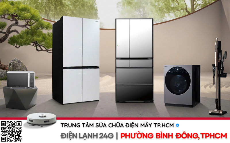 Sửa tủ lạnh tại nhà phường Bình Đông - TPHCM / Giá Rẻ, Phục Vụ 24/7